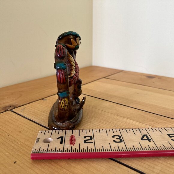 JART Embracing Couple Abstract Face Sculpture Cutout Silhouette Ethnic Tribal - Picture 3 of 10